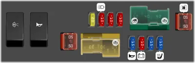 2007 Infiniti M35 fuse box diagram