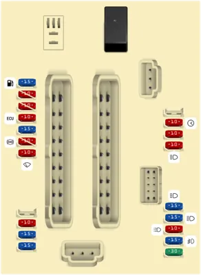 2013 Infiniti M37 Cigarette lighter fuse