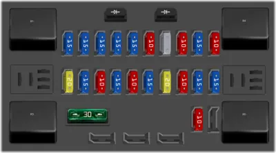 Isuzu Rodeo fuse box diagrams for all years - StartMyCar