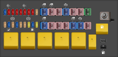 2001 Jaguar S-Type fuse box diagram - StartMyCar