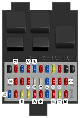 2007 Kia Picanto Cigarette lighter fuse