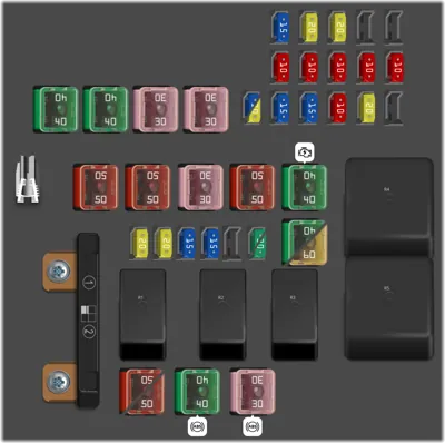 2014 Kia Soul fuse box diagram