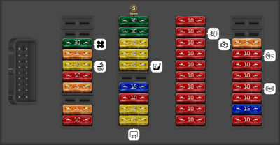 2015 Land Rover Defender fuse box diagram - StartMyCar