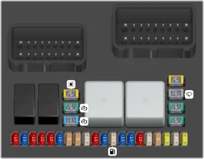 2021 Land Rover Defender fuse box diagram - StartMyCar