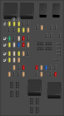 thumbnail image 2 of 20 Piece Emergency Mini Blade Fuse Box Set Compatible With Land Rover Discovery 2 of 4