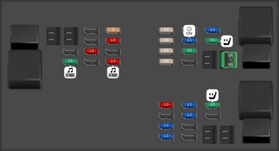 2008 Land Rover LR2 fuse box diagram - StartMyCar