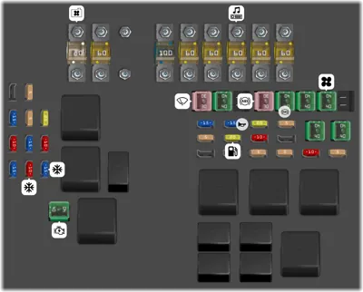 2013 Land Rover LR2 fuse box diagram - StartMyCar