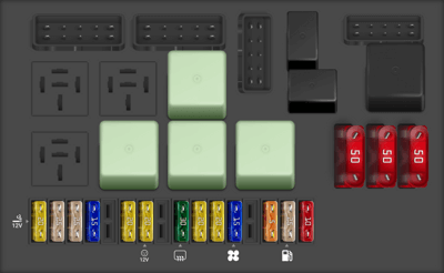 2008 Land Rover Range Rover fuse box diagram - StartMyCar