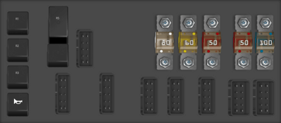 2009 Land Rover Range Rover fuse box diagram - StartMyCar