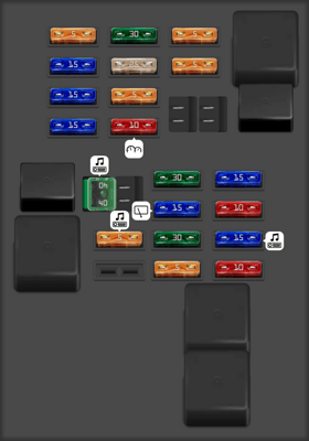 2012 1st-Gen Land Rover Range Rover fuse box diagram - StartMyCar