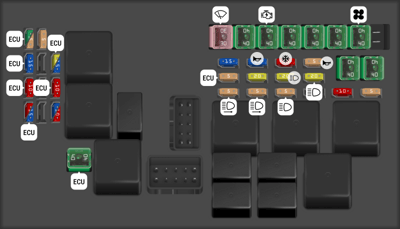 2017 Land Rover Range Rover Evoque fuse box diagram - StartMyCar