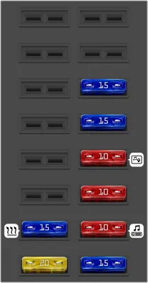2018 Land Rover Range Rover Evoque fuse box diagram - StartMyCar