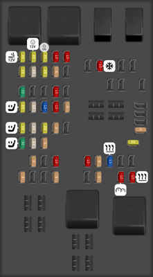 2015 2nd-Gen Land Rover Range Rover Sport fuse box diagram - StartMyCar