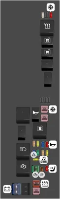 2000 Lexus ES 300 fuse box diagram