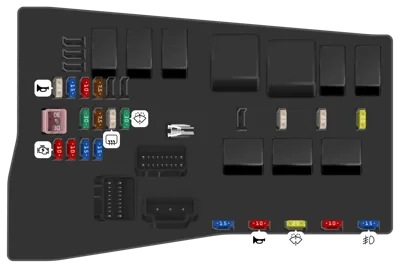2007 Lexus GS 350 fuse box diagram