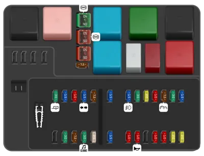 Lexus LX 470 fuse box diagrams for all years - StartMyCar