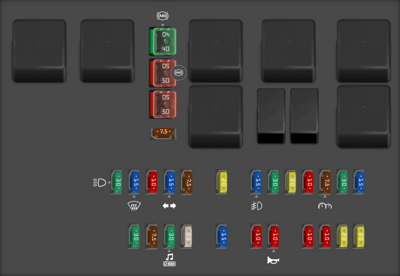 2005 Lexus LX 470 fuse box diagram - StartMyCar