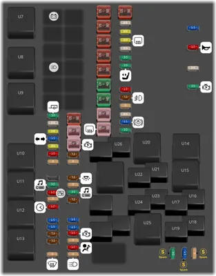 2011 Lexus LX 570 fuse box diagram - StartMyCar
