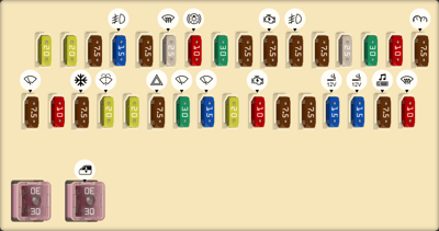 2004 Lexus RX 330 fuse box diagram - StartMyCar
