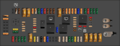 2014 Mercedes Benz CLA fuse box diagram - StartMyCar