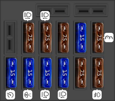 2002 Mercedes Benz E320 fuse box diagram - StartMyCar