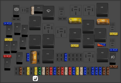 2003 Mercedes Benz ML-Class Brake light fuse - StartMyCar