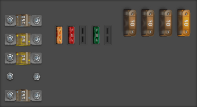 2006 Mercedes Benz R Class fuse box diagram - StartMyCar