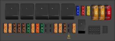 2003 Mercedes Benz SL-Class fuse box diagram - StartMyCar