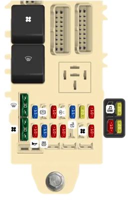 2000 Mitsubishi Galant Cigarette lighter fuse