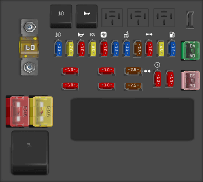 Mitsubishi Lancer fuse box diagrams for all years - StartMyCar