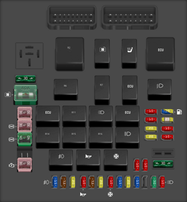 Mitsubishi Lancer fuse box diagrams for all years - StartMyCar