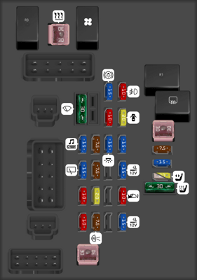 2008 Mitsubishi Lancer Evolution Alternator fuse - StartMyCar