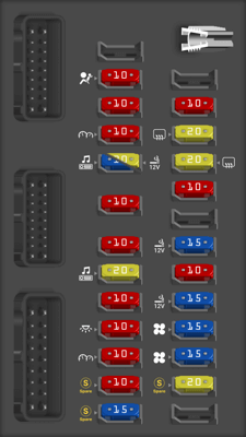 2012 Nissan 370Z fuse box diagram - StartMyCar