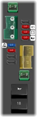 nissan nv200 cigarette lighter fuse 2019 Nissan NV200 Usa fuse box diagram