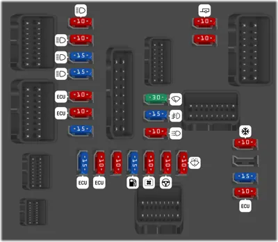 Nissan Pathfinder fuse box diagrams for all years - StartMyCar