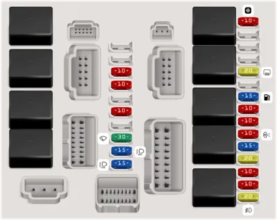audi a6 c7 cigarette lighter fuse Audi A6 (C7) (2010-2016) Fuse Box Diagrams