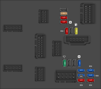 2016 Nissan X-Trail fuse box diagram - StartMyCar