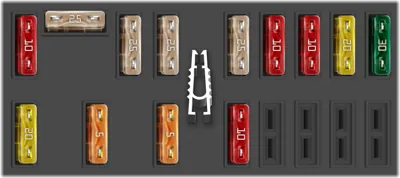 2000 Peugeot 306 Cigarette lighter fuse