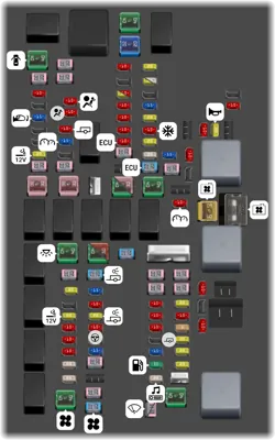 2014 RAM 2500 fuse box diagram