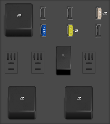2010 G3 Renault Clio fuse box diagram - StartMyCar