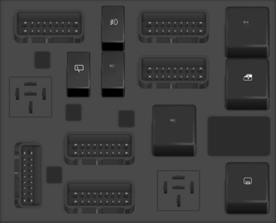2003 Renault Laguna fuse box diagram - StartMyCar