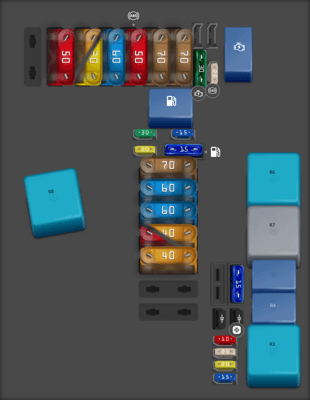 2016 Renault Trafic Air conditioning fuse - StartMyCar