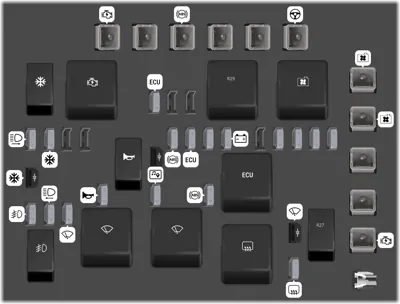 2006 Saturn Ion fuse box diagram