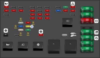 2002 Saturn SC fuse box diagram - StartMyCar