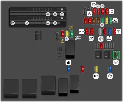 2011 Scion tC Cigarette lighter fuse