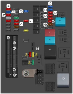 2008 Scion xB fuse box diagram
