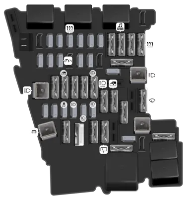 2015 Skoda Octavia Radio fuse