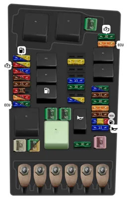skoda octavia mk3 cigarette lighter fuse 2019 Mk3 Skoda Octavia fuse box diagram