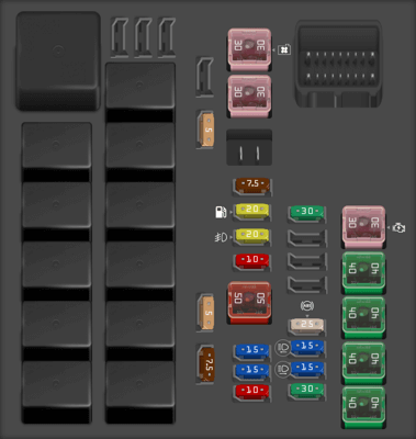 Suzuki Baleno fuse box diagrams for all years - StartMyCar