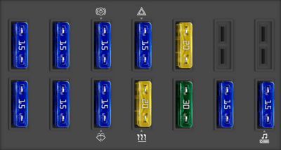 1996 Suzuki Carry fuse box diagram - StartMyCar